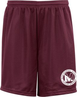 Mesh Short, Maroon